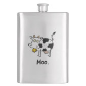 Cartoon Cow Moo Flacon (Voorkant)