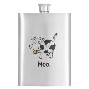 Cartoon Cow Moo Flacon