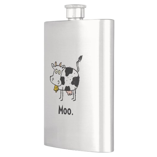 Cartoon Cow Moo Flacon (Links)