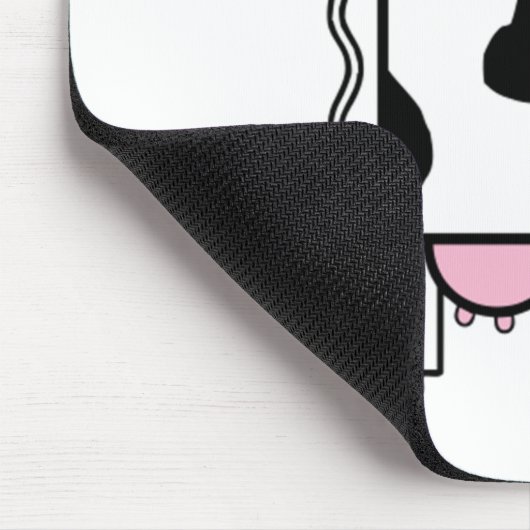 Cartoon Cow Muismat (Hoek)