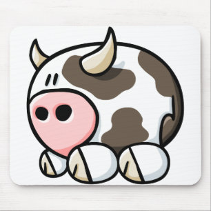 Cartoon Cow Muismat