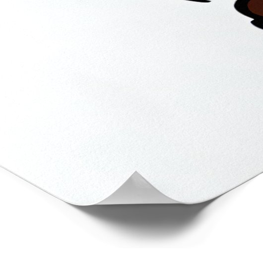 Cartoon cowboy heks | AI Art Poster (Hoek)