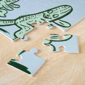 Cartoon cowboy-sportpistolen legpuzzel (Zijkant)