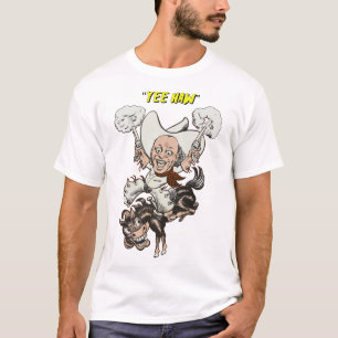 Cartoon cowboy-sportpistolen t-shirt