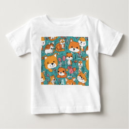 Cartoon Craze: Schattig Baby T-shirt Collectie"?
