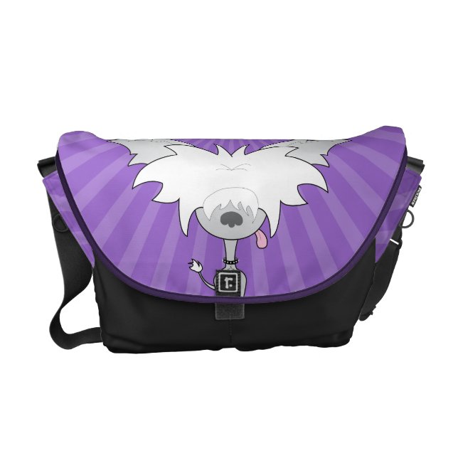 Cartoon Crestie Messenger Bag (voorkant)
