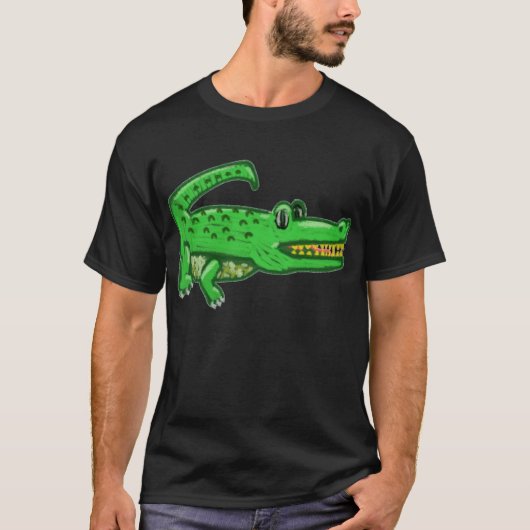 Cartoon Crocodile T-shirt (Voorkant)