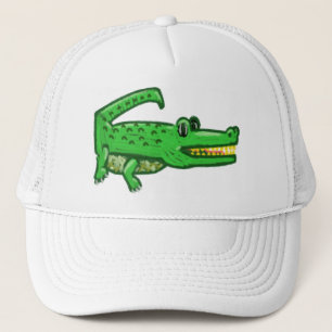 Cartoon Crocodile Trucker Pet