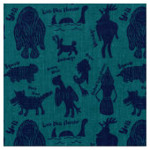 Cartoon Cryptids Cryptozoölogie ID Gids Stof (Close Up)