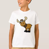 Cartoon curieuze maten | achtergrondkleur kiezen t-shirt (Voorkant)