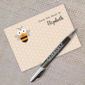 Cartoon Cute Funny Honey Bee Honeycomb Post-it® Notes