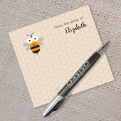 Cartoon Cute Funny Honey Bee Honeycomb Post-it® Notes