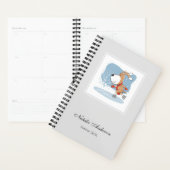 Cartoon Cute Ice Skating Dog Puppy Planner 2026 (Display)