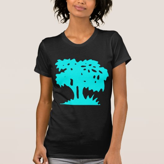 Cartoon - Cyaan T-shirt (Voorkant)