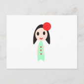 Cartoon dall briefkaart (Voorkant)