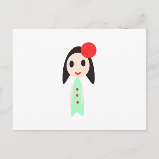 Cartoon dall briefkaart (Voorkant)