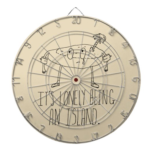 Cartoon Dartbord (Voorkant)