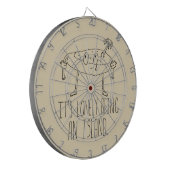 Cartoon Dartbord (Voorkant Links)