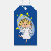 Cartoon Dazzling Angel Gift Label Cadeaulabel (Voorkant)