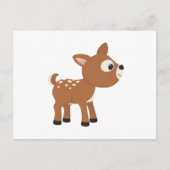 Cartoon Deer Briefkaart (Voorkant)