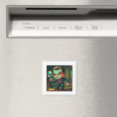 Cartoon detective thema magneet (Insitu (Vaatwasser))