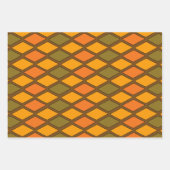 Cartoon Diamond Herfstkleuren Inpakpapier Vel (Voorkant 2)