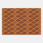 Cartoon Diamond Herfstkleuren Inpakpapier Vel (Voorkant)