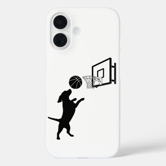 Cartoon Dier Basketbal Case-Mate iPhone Case (Achterkant)
