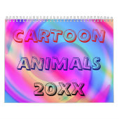 Cartoon Dieren 20XX Kalender (Hoes)