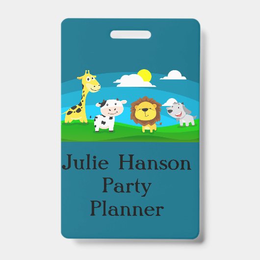 Cartoon dieren       badge (Voorzijde)