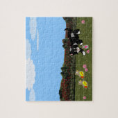 Cartoon Dieren in de tuin Puzzle Legpuzzel (Verticaal)