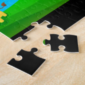 Cartoon dieren legpuzzel (Zijkant)