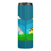 Cartoon dieren     thermosbeker (Achterkant)