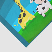 Cartoon dieren     tissuepapier (Detail)