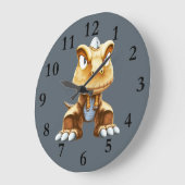 Cartoon Dinosaur Clock Grote Klok (Hoek)