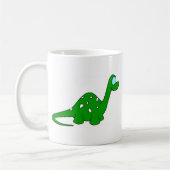 Cartoon Dinosaur Koffiemok (Links)