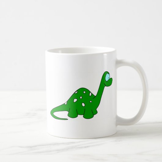Cartoon Dinosaur Koffiemok (Rechts)