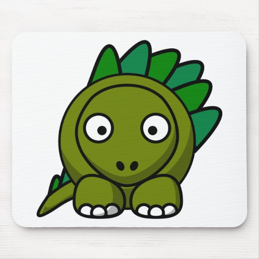 Cartoon Dinosaur Muismat (Voorkant)