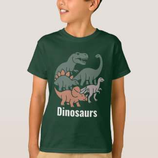 Cartoon Dinosaurs Collection T-shirt