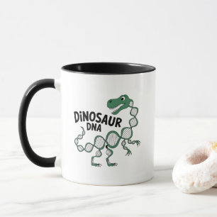 Cartoon Dinosaurus DNA - Eigenzinnige Prehistorisc Mok