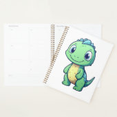 Cartoon dinosaurus illustratie planner (Display)