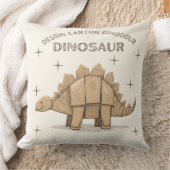 Cartoon Dinosaurus Kussen (Deken)