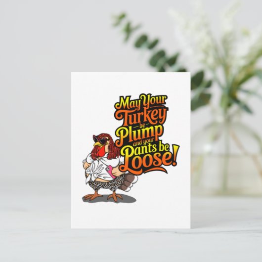 Cartoon Diva Turkije, Briefkaart (Staand voorkant)