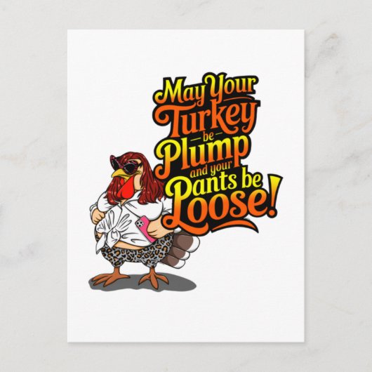 Cartoon Diva Turkije, Briefkaart (Voorkant)