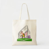 Cartoon Doelman Canvas tas (Voorkant)