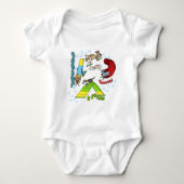 Cartoon Dog Agility Baby Creeper Romper (Voorkant)