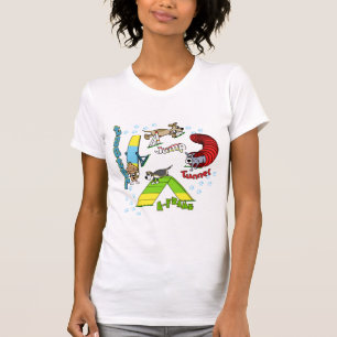 Cartoon Dog Agility Women's TShirt