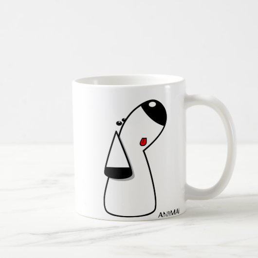 Cartoon Dog - AwwNIMALS Koffiemok (Rechts)
