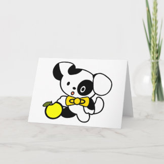 Cartoon Dog Birthday Card Kaart