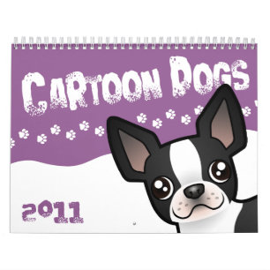 Cartoon Dog Briet 2011 Kalender